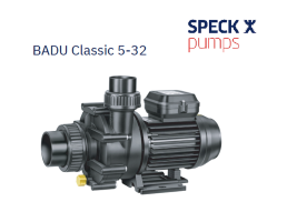 ปั๊มน้ำ SPECK PUMPS รุ่น BADU Classic 5-32