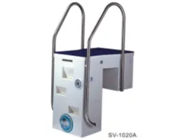 อุปกรณ์สระว่ายน้ำ ห้องอบซาวน่า ชุดบันไดกรอง พร้อมปั๊ม 1.5HP AQUA รุ่น SV-1020A