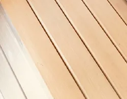 ไม้อาบาชิม้านั่ง สำหรับทำห้องซาวน่า