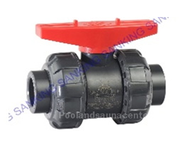 ยูพีวีซี บอลวาล์ว / U-PVC BALL VALVE ยี่ห้อ SANKING