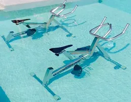 อุปกรณ์สระว่ายน้ำ ห้องอบซาวน่า จักรยานใต้น้ำ AQUA Bike ยี่ห้อ HYDRORIDER จากอิตาลี