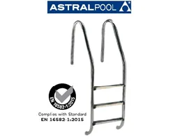 อุปกรณ์สระว่ายน้ำ ห้องอบซาวน่า บันไดสระว่ายน้ำสแตนเลส ASTRAL รุ่น STANDARD