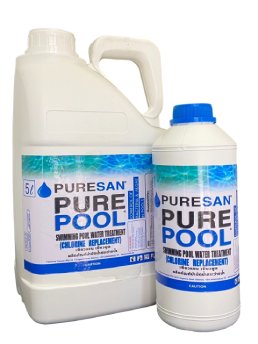 อุปกรณ์สระว่ายน้ำ น้ำยา Puresan PURE POOL บำบัดสระว่ายน้ำ สระสปา ปราศจากคลอรีน