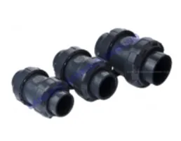 อุปกรณ์สระว่ายน้ำ ห้องอบซาวน่า ยูพีวีซี สปริงเช็ค วาล์ว / U-PVC SPRING CHECK VALVE ยี่ห้อ SANKING