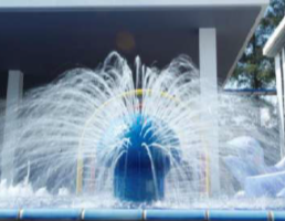 เครื่องเล่นหัวพ่นน้ำ แบบเม่นน้ำ WATER HEDGEHOG WATER FEATURE