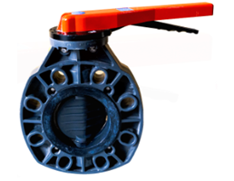 อุปกรณ์สระว่ายน้ำ วาล์วปีกผีเสื้อด้ามจับอลูมิเนียม / BUTTERFLY VALVE ยี่ห้อ ASTRAL