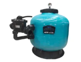 อุปกรณ์สระว่ายน้ำ ห้องอบซาวน่า ถังกรองทราย MONA รุ่น QS Series แบบ SIDE MOUNT