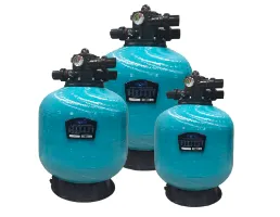 อุปกรณ์สระว่ายน้ำ ห้องอบซาวน่า ถังกรองทราย MONA รุ่น Q Series แบบ TOP MOUNT