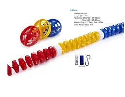 อุปกรณ์สระว่ายน้ำ ห้องอบซาวน่า ลู่ตัดคลื่น วัสดุ PVC ขนาด 11 ซม. 