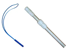 อุปกรณ์สระว่ายน้ำ ห้องอบซาวน่า ตะขอช่วยชีวิต ผลิตจากวัสดุอลูมิเนียม / Aluminium Life Hook MONA รุ่น SP-024