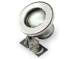 อุปกรณ์สระว่ายน้ำ F20A Series For Fountain Pool Halogen & LED Underwater Lights Built-In & Stand Type