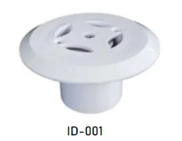 อุปกรณ์สระว่ายน้ำ ห้องอบซาวน่า หัวจ่ายน้ำพื้นสระ สวมในท่อ 2 นิ้ว MONA รุ่น IDOSTAR ID-001