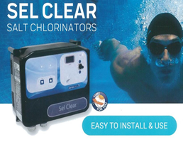 อุปกรณ์สระว่ายน้ำ เครื่องผลิตคลอรีนจากเกลือ ASTRAL รุ่น SEL CLEAR สำหรับสระขนาดเล็ก-ยกเลิกจำหน่าย