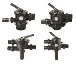 อุปกรณ์สระว่ายน้ำ ห้องอบซาวน่า มัลติพอร์ตวาล์ว สำหรับถังกรองทราย ไฟเบอร์กลาส ZOF AQUA