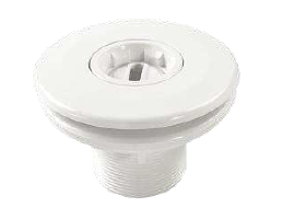 อุปกรณ์สระว่ายน้ำ Wall return inlet with horizontal eyeball For Vinyl and Liner pools. G2 threaded. Ø 50