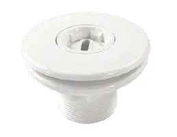 อุปกรณ์สระว่ายน้ำ ห้องอบซาวน่า Wall return inlet with horizontal eyeball For Vinyl and Liner pools. G2 threaded. Ø 50