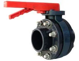 อุปกรณ์สระว่ายน้ำ ห้องอบซาวน่า บัตเตอร์ฟลายวาล์ว BUTTERFLY VALVE COMPLETE SET WITH FLANGES ยี่ห้อ POOLSPA