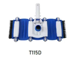 อุปกรณ์สระว่ายน้ำ ห้องอบซาวน่า ล้อดูดตะกอน 14 นิ้ว มีแปรงด้านข้าง MONA รุ่น T115D