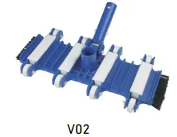 อุปกรณ์สระว่ายน้ำ ห้องอบซาวน่า ล้อดูดตะกอน 14 นิ้ว มีแปรงด้านข้าง-ด้านล่าง MONA รุ่น V02