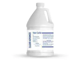 อุปกรณ์สระว่ายน้ำ ห้องอบซาวน่า CLEAR ADVANCE น้ำยาช่วยน้ำใสเร็ว แก้ไขปัญหาน้ำขุ่น มาตรฐาน