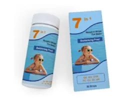 อุปกรณ์สระว่ายน้ำ ห้องอบซาวน่า ชุดวัดค่าน้ำ MONA 7 IN 1 Test Stript รุ่น W-7