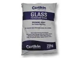 อุปกรณ์สระว่ายน้ำ ห้องอบซาวน่า สารกรองแก้ว / Glass Media CERTIKIN ถุงละ 25กก