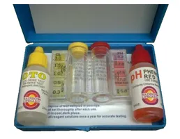 อุปกรณ์สระว่ายน้ำ ห้องอบซาวน่า ชุดวัดค่าน้ำชนิดน้ำยา PENTAIR วัดค่า pH และ CL