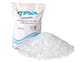 อุปกรณ์สระว่ายน้ำ ห้องอบซาวน่า สารกรองแก้ว VITRAFIL (สเปน) ขนาด 0.6มม ถุงละ 10กก