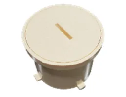 อุปกรณ์สระว่ายน้ำ ห้องอบซาวน่า จังชั่นบล็อกพลาสติก ฝากลม สีครีม AQUA รุ่น S0009P