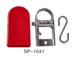 อุปกรณ์สระว่ายน้ำ ห้องอบซาวน่า ชุดเร่งลู่มาตรฐาน ปลอกสีแดง พร้อมตะขอ MONA รุ่น SP1041