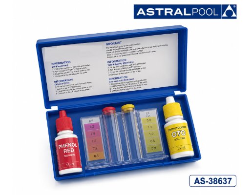 ชุดวัดค่าน้ำคลอรีนและกรด-ด่าง(แบบน้ำ) ยี่ห้อ ASTRAL รหัส AS-38637